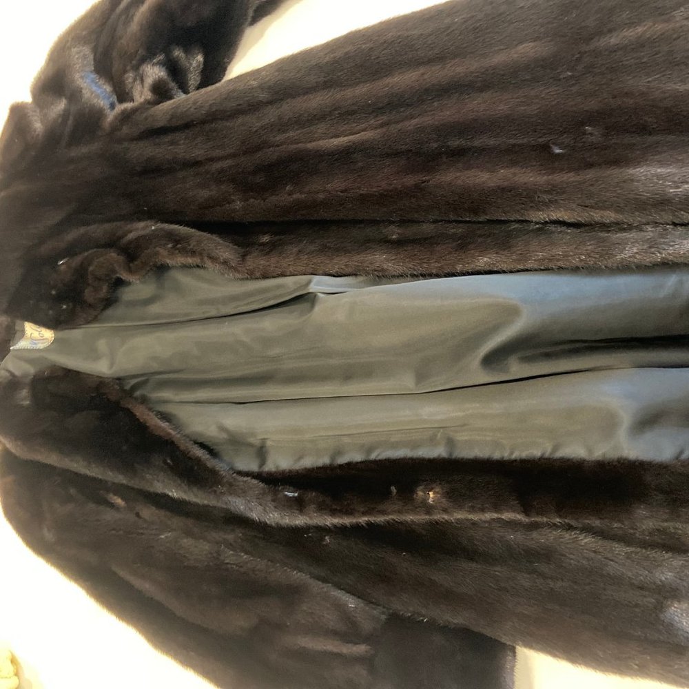 Mahogany Mink Swing Coat - Picture 11 of 14